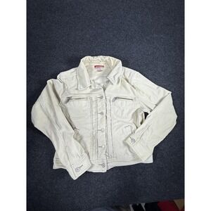 Vintage Y2K Corduroy Jacket Unionbay Womens Large Academia Trucker